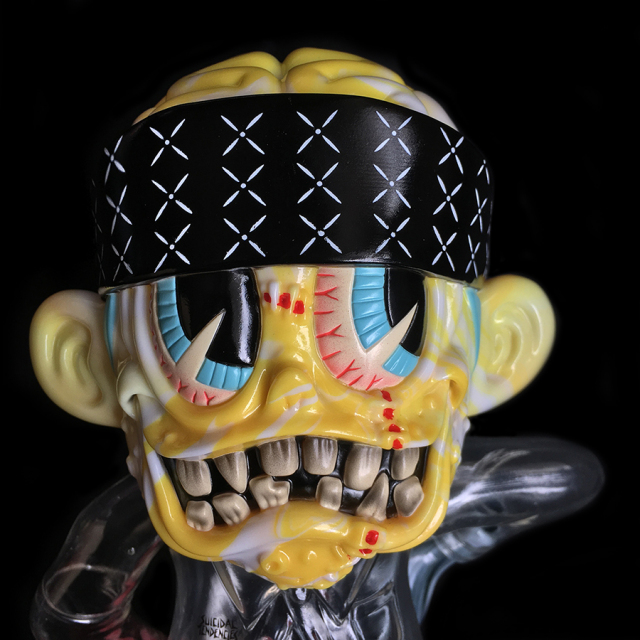 Suicidal Tendencies x BlackBook Toy（スイサイダル・テンデンシーズ）　SKUM-kun 10インチフィギュア Marbled Mixed Parts