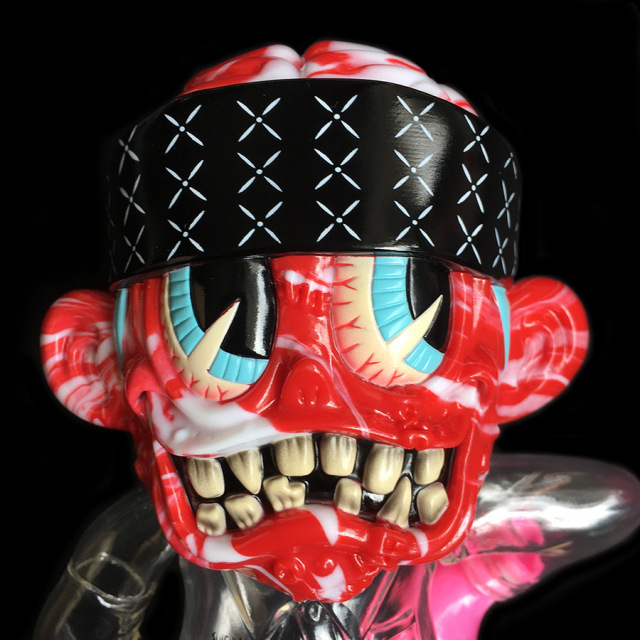 Suicidal Tendencies x BlackBook Toy（スイサイダル・テンデンシーズ）　SKUM-kun 10インチフィギュア Marbled Mixed Parts