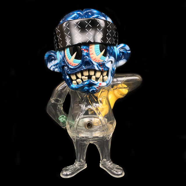 Suicidal Tendencies x BlackBook Toy（スイサイダル・テンデンシーズ）　SKUM-kun 10インチフィギュア Marbled Mixed Parts