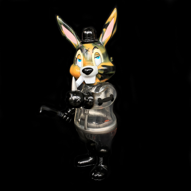 Frank Kozik x BlackBook Toy:A Clockwork Carrot Lil Alex 11インチフィギュア Poison Edition