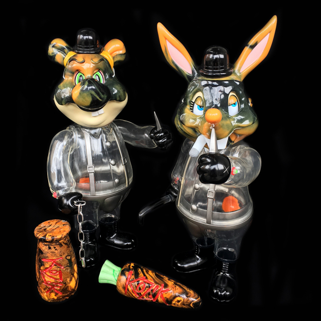 Frank Kozik x BlackBook Toy:A Clockwork Carrot Lil Alex 11インチフィギュア Poison Edition