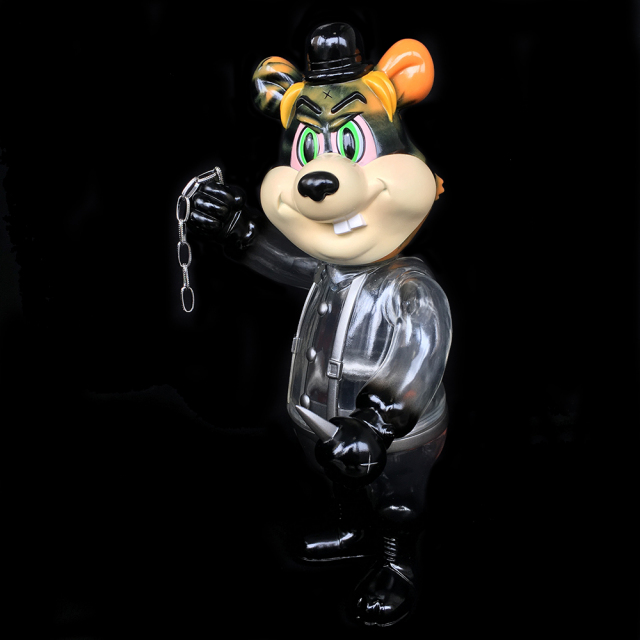 Frank Kozik x BlackBook Toy:A Clockwork Carrot Dim 11インチフィギュア Poison Edition