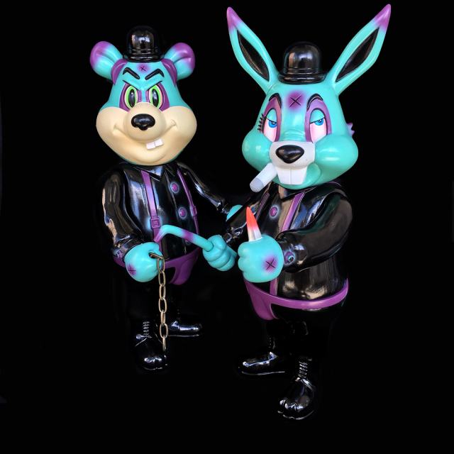 Frank Kozik x BlackBook Toy:A Clockwork Carrot Lil Alex 11インチフィギュア Devil  Edition