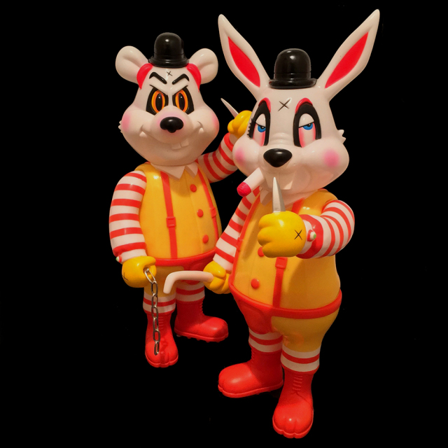 Frank Kozik x BlackBook Toy:A Clockwork Carrot MC Lil Alex