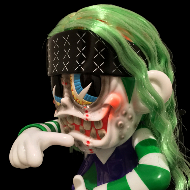 Suicidal Tendencies x BlackBook Toy(スイサイダル・テンデンシーズ) SKUM-kun 10インチフィギュア MC Cyco Supervillain edition