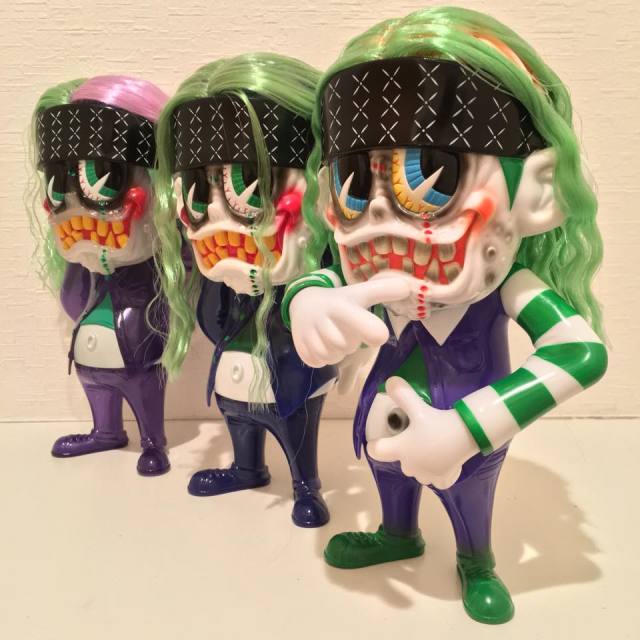 Suicidal Tendencies x BlackBook Toy(スイサイダル・テンデンシーズ) SKUM-kun 10インチフィギュア MC Cyco Supervillain edition
