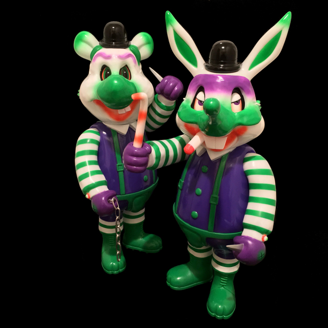 Frank Kozik x BlackBook Toy:A Clockwork Carrot MC CYCO Supervillain Lil Alex