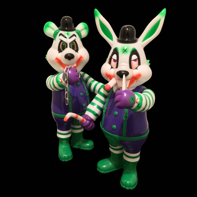 Frank Kozik x BlackBook Toy:A Clockwork Carrot MC CYCO Supervillain Lil Alex