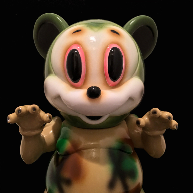 Ron English x BlackBook Toy( ロン・イングリッシュ) Mousezilla Camo