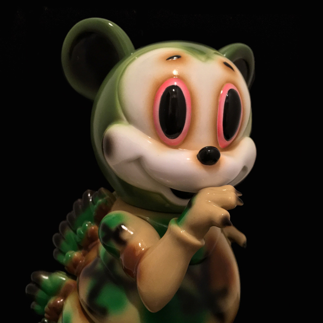 Ron English x BlackBook Toy( ロン・イングリッシュ) Mousezilla Camo
