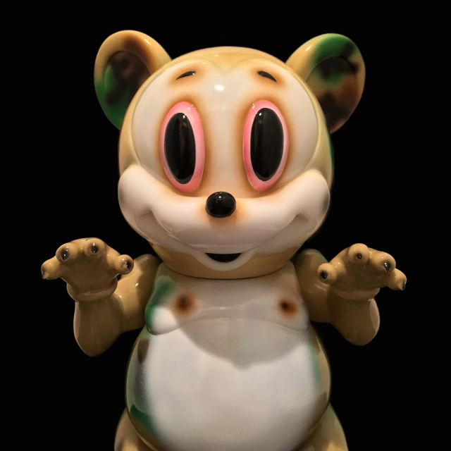 Ron English x BlackBook Toy( ロン・イングリッシュ) Mousezilla Camo