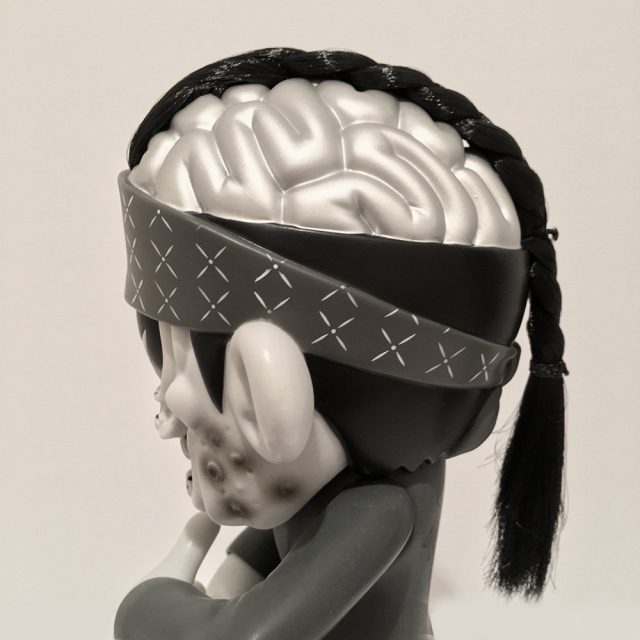 Suicidal Tendencies x BlackBook Toy(スイサイダル・テンデンシーズ) SKUM-kun 10インチフィギュア Mono edition