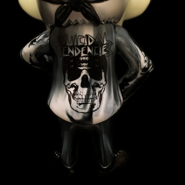 Suicidal Tendencies x BlackBook Toy(スイサイダル・テンデンシーズ) SKUM-kun 10インチフィギュア Acid Marble edition