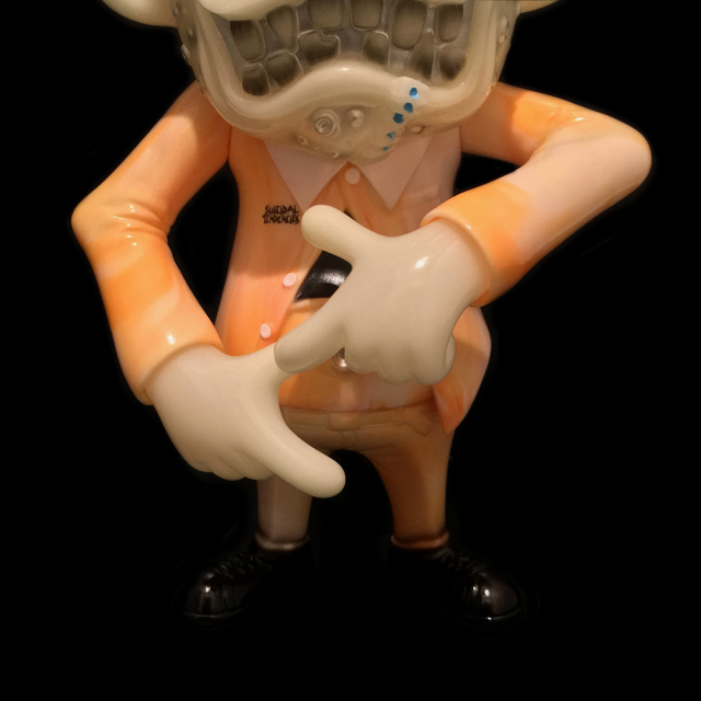 Suicidal Tendencies x BlackBook Toy(スイサイダル・テンデンシーズ) SKUM-kun 10インチフィギュア Acid Marble edition