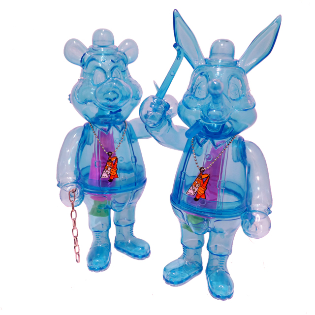 Frank Kozik x BlackBook Toy:A Clockwork Carrot Hologram Lil Alex, Dim(not a set)