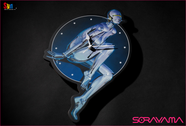 Hajime Sorayama x Karimoku:Sexy Robot Wall Clock