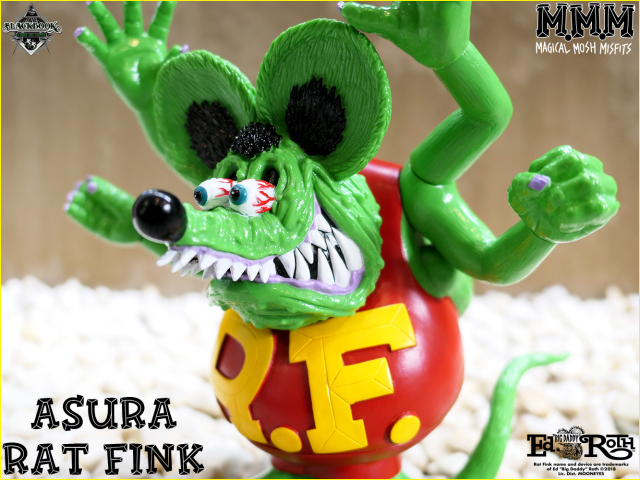 Magical Mosh Misfits x BlackBook Toy:Asura Rat Fink OG