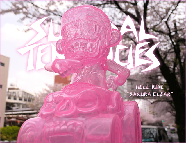 Suicidal Tendencies x BlackBook Toy:SKUM-kun on HELL RIDE Sakura Clear