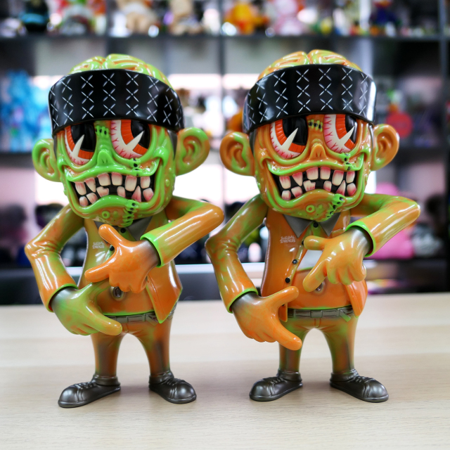 Suicidal Tendencies x BlackBook Toy:SKUM-kun Melon Marble Monster