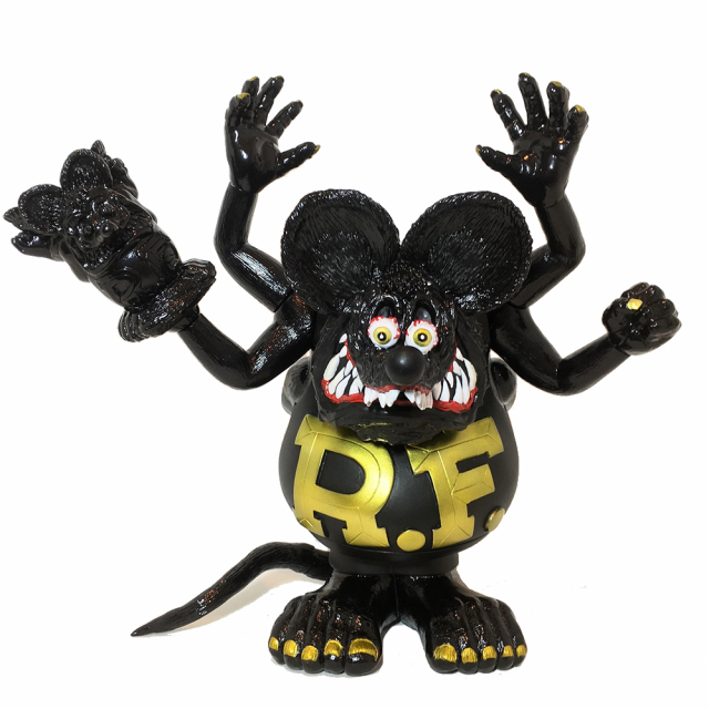 Magical Mosh Misfits x BlackBook Toy:Asura Rat Fink GOLDxBKxMatte BK