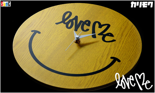 Curtis Kulig x Karimoku:Smile Wall Clock