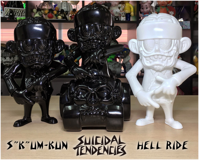 Suicidal Tendencies x BlackBook Toy:SKUM-kun, HELL RIDE