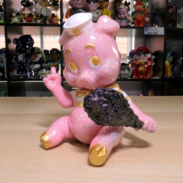 Frank Kozik x BlackBook Toy:Piggums Sweet Angel