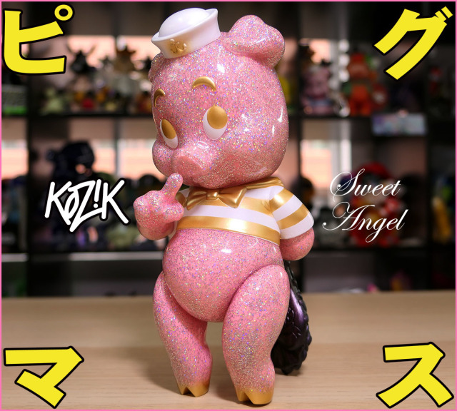 Frank Kozik x BlackBook Toy:Piggums Sweet Angel