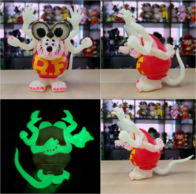 Magical Mosh Misfits x BlackBook Toy:Asura Rat Fink GID