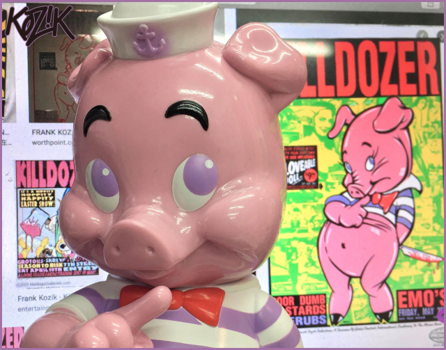 [Pre-Order] Frank Kozik x BlackBook Toy:Piggums GIG edition