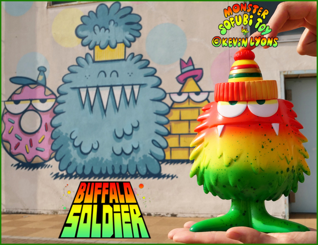 Kevin Lyons x BlackBook Toy:Buffalo Soldier Split Fountain