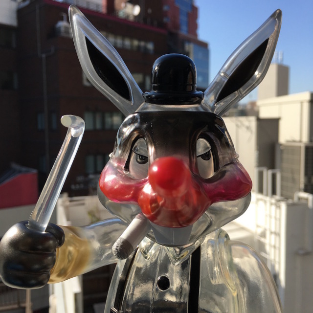 Frank Kozik x BlackBook Toy:A Clockwork Carrot Lil Alex 11インチフィギュア Darkness Edition