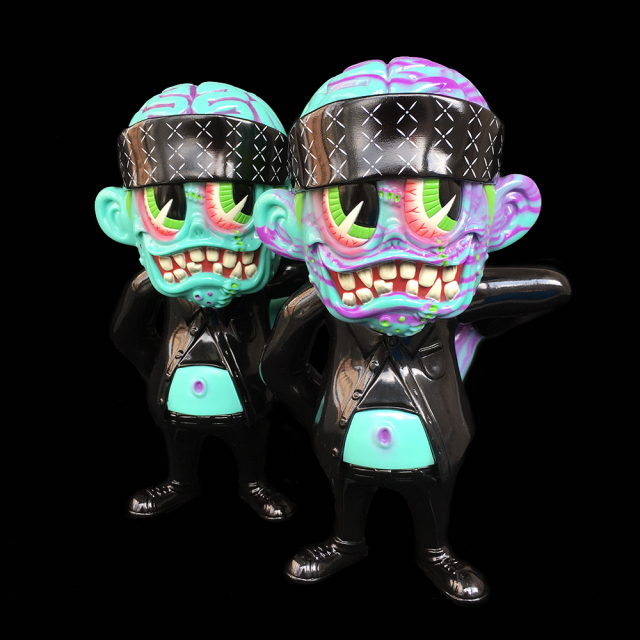 Suicidal Tendencies x BlackBook Toy（スイサイダル・テンデンシーズ）　SKUM-kun 10インチフィギュア Marbled Devil edition