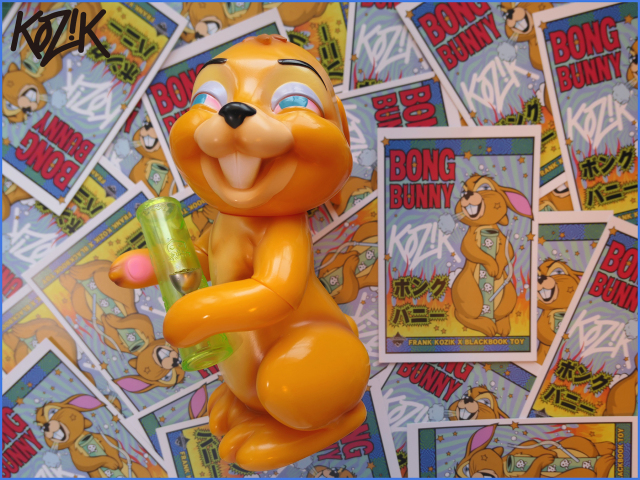 [Pre-Order] Frank Kozik x BlackBook Toy:Bong Bunny OG edition