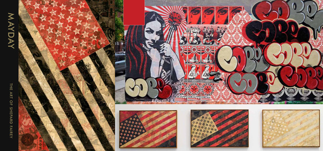 OBEY/Shepard Fairey（オベイ）　MAYDAY（メーデー）　ハードカバーブック